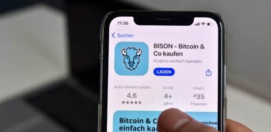 Bison – prvá aplikácia od tradičnej burzy pre obchodovanie s kryptomenami.