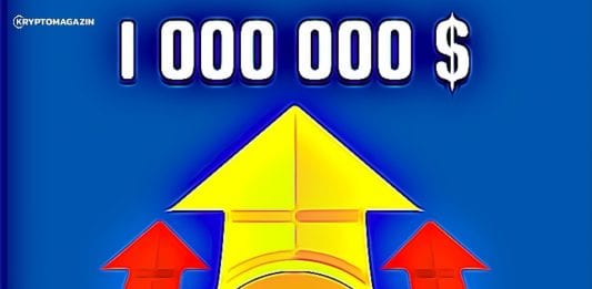 bitcoin milión dolárov