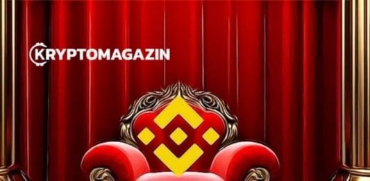 binance král trón king