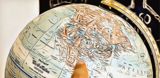 globe-globus-zem-mapa