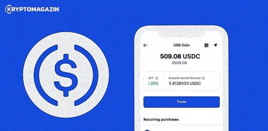 Coinbase USDC coin circle uroky rocne 1,25%