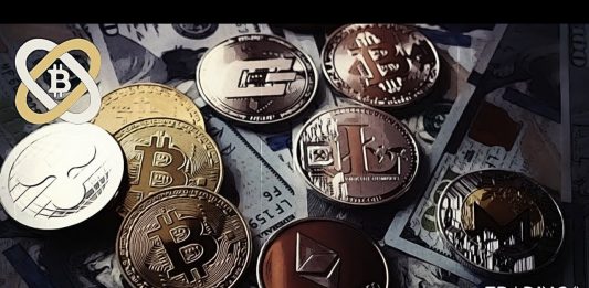 červený kríž kryptomeny BTC