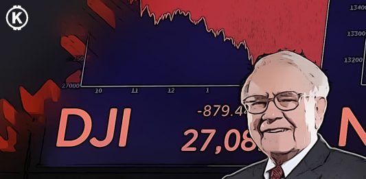 warren biffett padajúci trh s akciami