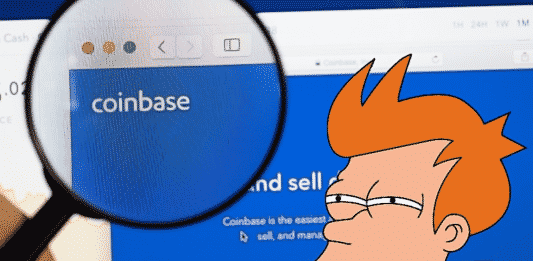 Coinbase podozriva aktivita