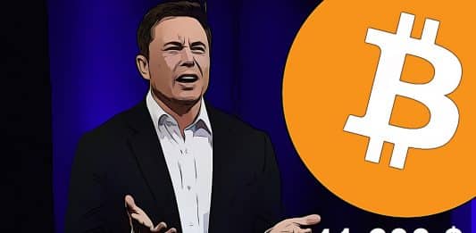 Elon Musk Tesla versus Bitcoin