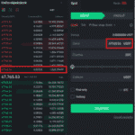 Nákup za spotovú cenu s limitným príkazom. Zdroj: Binance