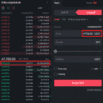 Predaj za spotovú cenu s limitným príkazom. Zdroj: Binance
