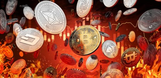 Pád kryptomien.